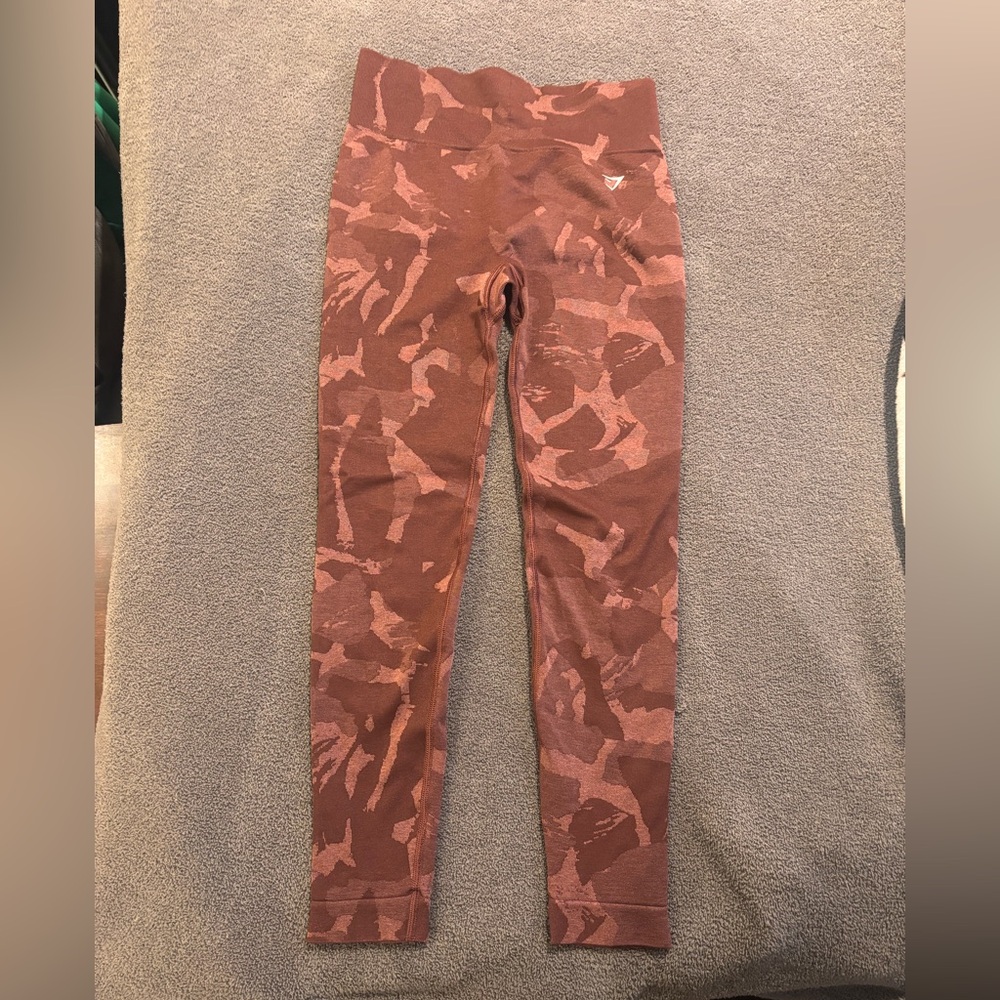 Gymshark Adapt Camo Seamless Ribbed Leggings